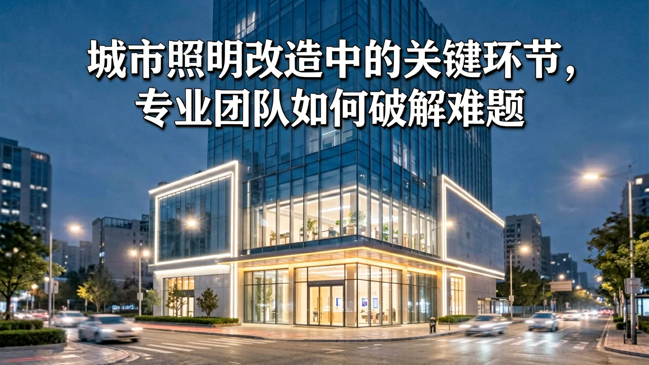 城市照明改造中的关键环节，专业团队如何破解难题