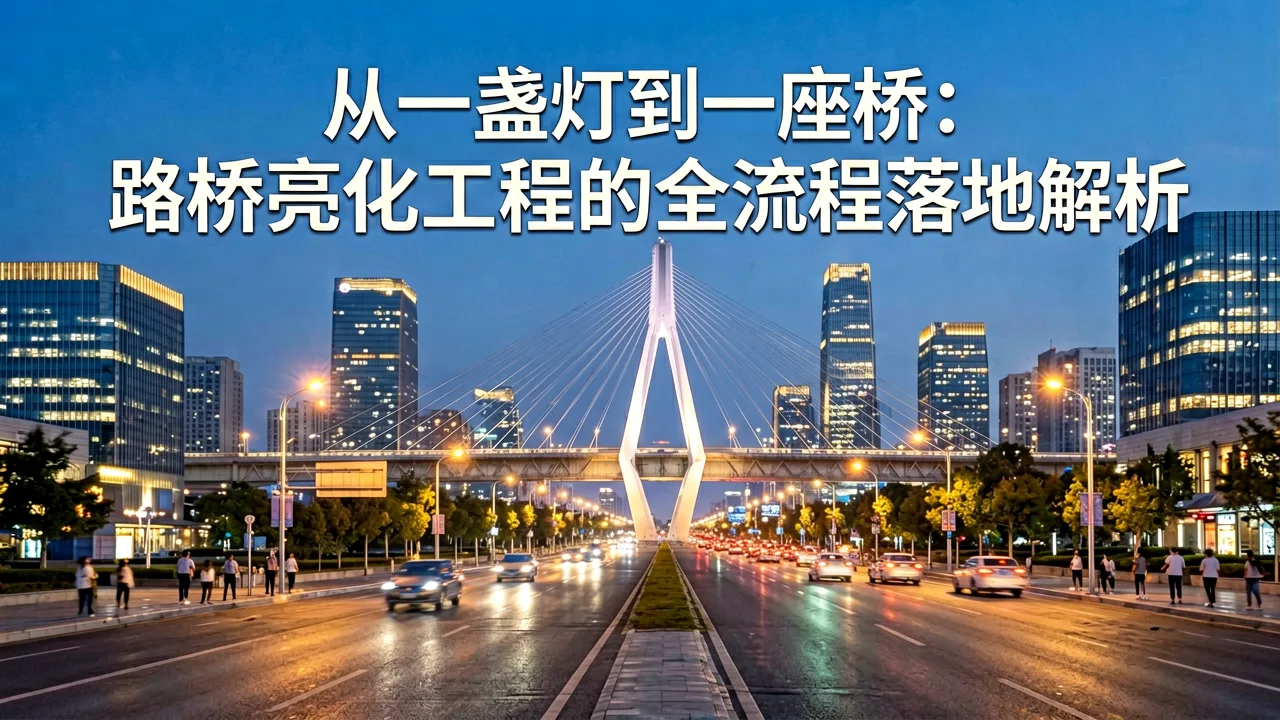 从一盏灯到一座桥：路桥亮化工程的全流程落地解析